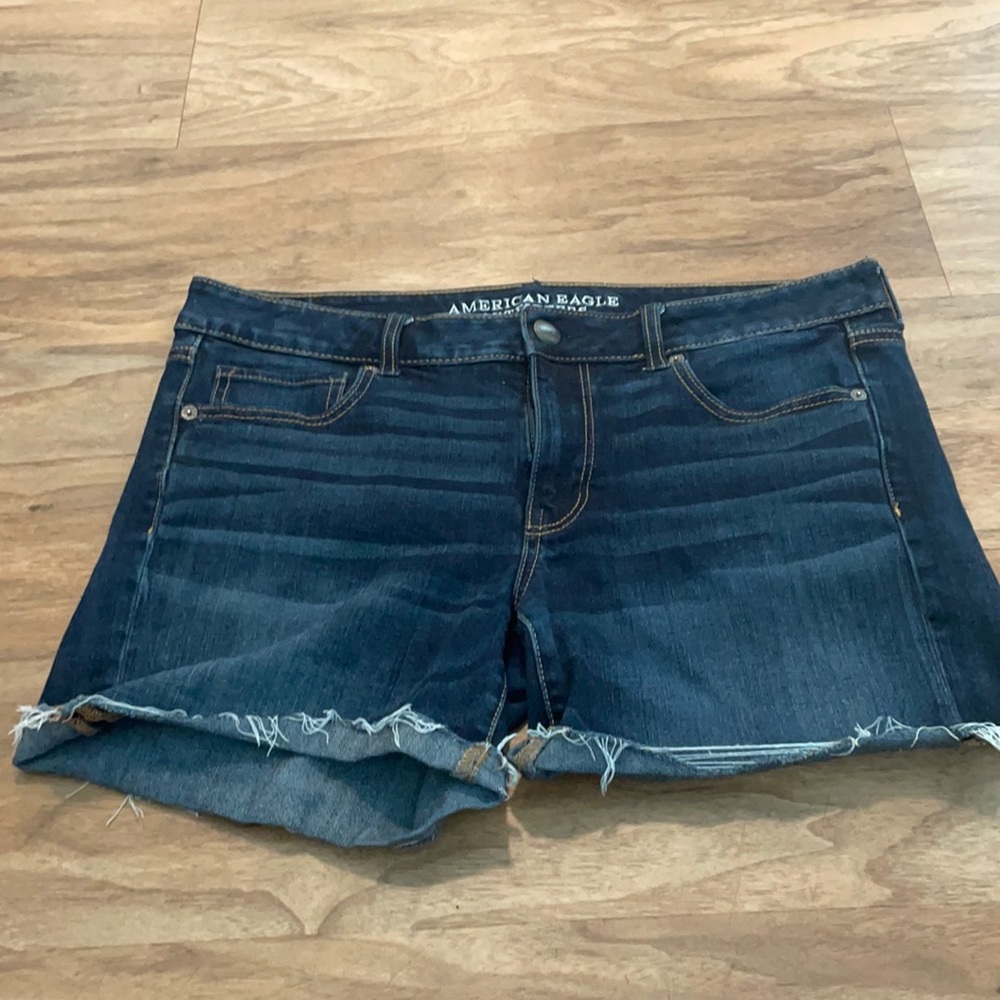 American Eagle jean shorts size 14